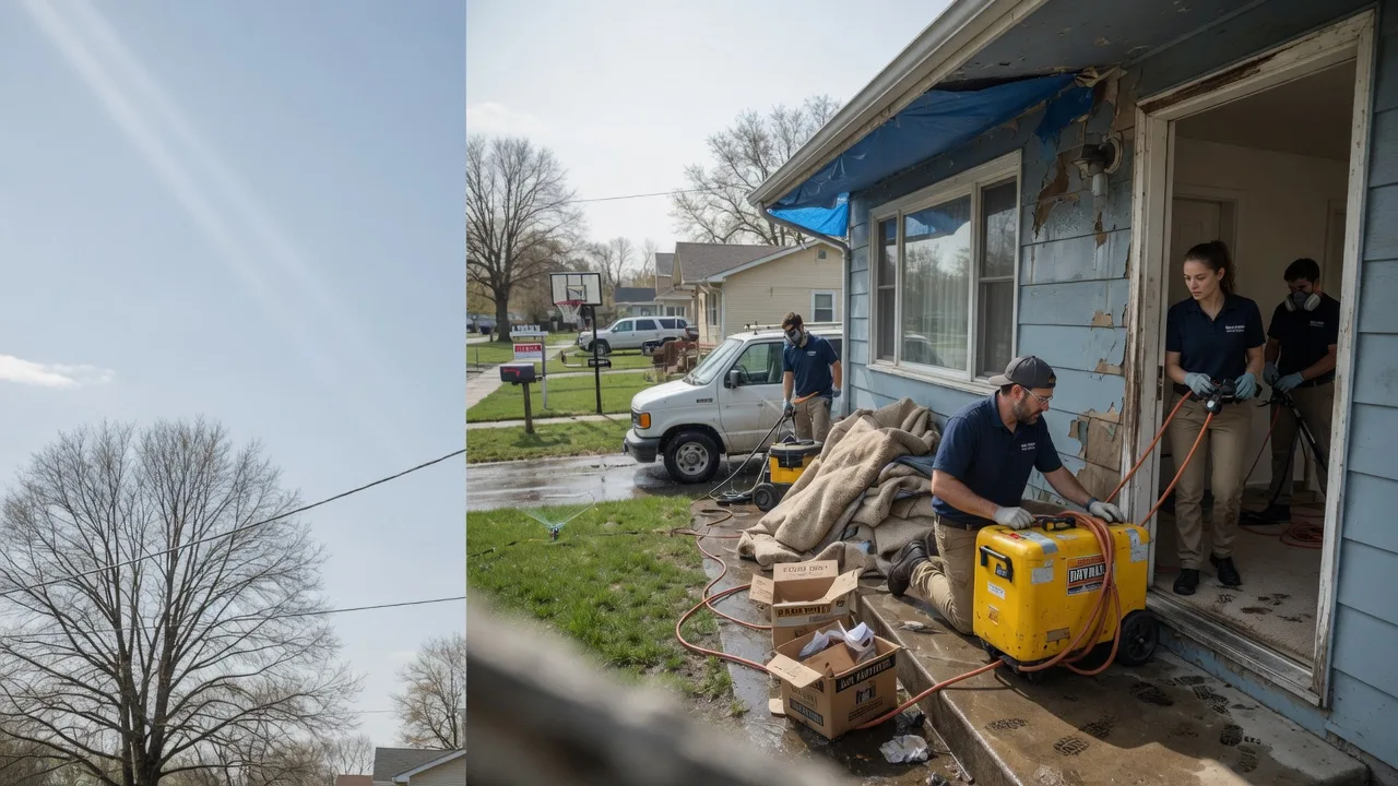 Basement Flood Cleanup in Noonan, ND near me